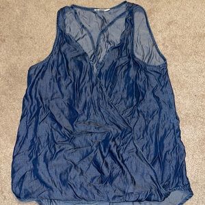 Size medium denim top